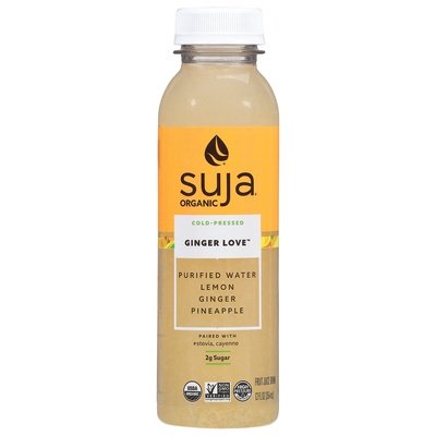 Suja Fruit Juice Drink Ginger Love Cold-Pressed 6/12 OZ [UNFI #2377497] [ebt] T