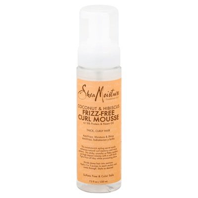 Shea Moisture Curl Mousse Frizz-Free Coconut & Hibiscus 1/7.5 OZ [UNFI #2947182] T