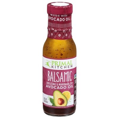 Primal Kitchen Dressing & Marinade Balsamic 6/8 OZ [UNFI #2187268] [ebt]