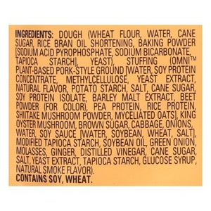 Omni Foods Bao Buns Plant-Based Teriyaki 6/7.05 OZ [UNFI #3002342] [ebt]