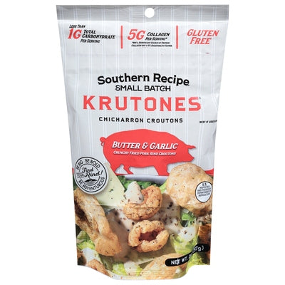 Southern Recipe Small Batch Chicharron Croutons Southern Recipe Small Batch Butter & Garlic 6/2 OZ [UNFI #2960383] [ebt]