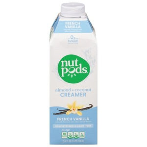Nutpods Creamer French Vanilla Almond + Coconut 6/25.4 OZ [UNFI #2670917] [ebt] T