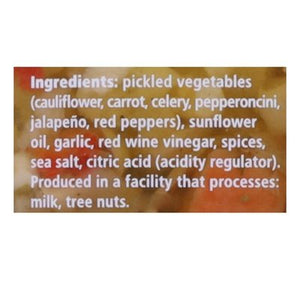 Divina Giardiniera Chicago-Style Hot 6/13.7 OZ [UNFI #2957843] [ebt]