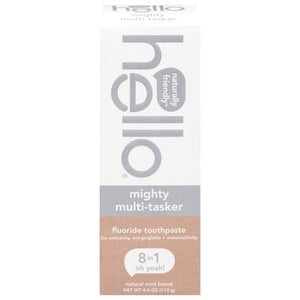 Hello Products Toothpaste Mighty Multi-Tasker 8 In 1 1/4 OZ [UNFI #3007556] T