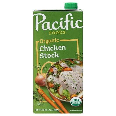 Pacific Foods Chicken Stock Organic 12/32 OZ [UNFI #1831353] [ebt]