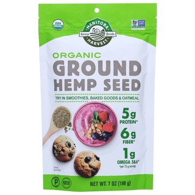 Manitoba Harvest Hemp Seed Organic Ground 1/7 OZ [UNFI #2834497] T