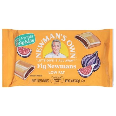 Newmans Own Fruit Filled Cookies Low Fat Fig Newmans 6/10 OZ [UNFI #420042] [ebt]