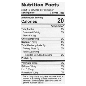 Divina Olives Organic Green Pitted 6/6 OZ [UNFI #408682] [ebt]