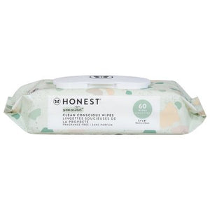 The Honest Co Wipes Clean Conscious 1/60 CT [UNFI #2924538] T