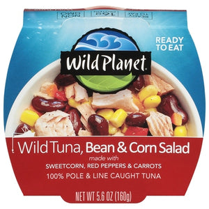 Wild Planet Salad Wild Tuna Bean & Corn 9/5.6 OZ [UNFI #3085313] [ebt]
