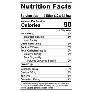 Chomps Beef Stick Italian Style Mild 24/1.15 OZ [UNFI #2467249] [ebt]