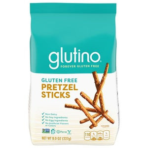 Glutino Pretzel Sticks Gluten Free 12/8 OZ [UNFI #469924] [ebt]