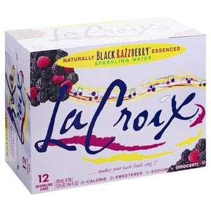 Lacroix Sparkling Water Black Razzberry 12 Pack 2/12/12 OZ [UNFI #2726388] [ebt] T