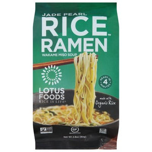 Lotus Foods Wakame Miso Soup Jade Pearl 10/2.8 OZ [UNFI #1281534] [ebt]