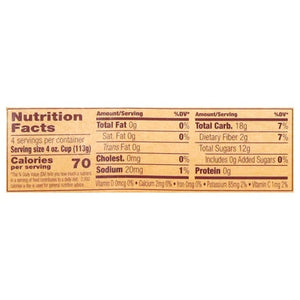North Coast Apple Sauce With Cinnamon Organic 12/4/4 OZ [UNFI #2231447] [ebt]
