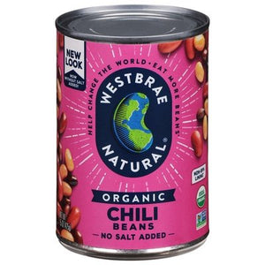 Westbrae Chili Beans Organic 12/15 OZ [UNFI #404749] [ebt]