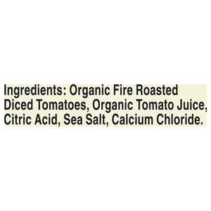 Muir Glen Tomatoes Diced Fire Roasted 12/28 OZ [UNFI #106294] [ebt]