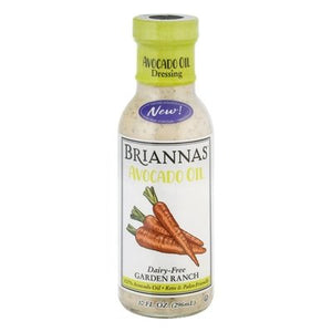Briannas Avocado Oil Dressing Dairy-Free Garden Ranch 6/10 OZ [UNFI #2720795] [ebt]