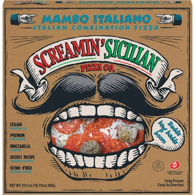 Screamin Sicilian Pizza Pizza Mambo Italiano 12/23.5 oz [UNFI #2934636 ] [ebt]