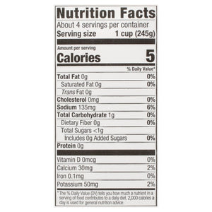 Kettle & Fire Vegetable Broth Low Sodium 8/32 OZ [UNFI #3100476] [ebt]