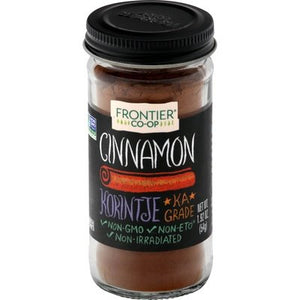 Frontier Nat Prod Co-Op Cinnamon Korintje 1/1.92 OZ [UNFI #439281] [ebt]