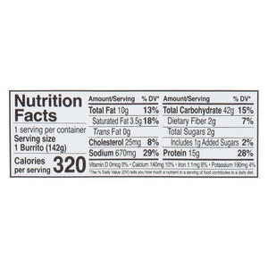 Reds Burrito Steak & Cheddar 12/5 OZ [UNFI #1262542] [ebt]
