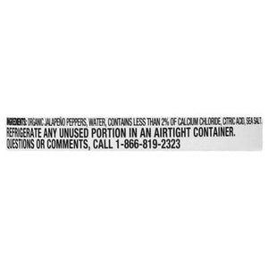 Rio Luna Diced Jalapenos Organic Hot 12/4 OZ [UNFI #2119428] [ebt]