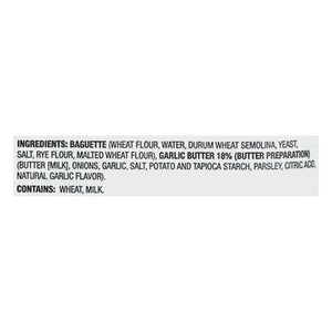 Julians Recipe Traditional Baguette Butter & Garlic 12/12.3 OZ [UNFI #1987155] [ebt]