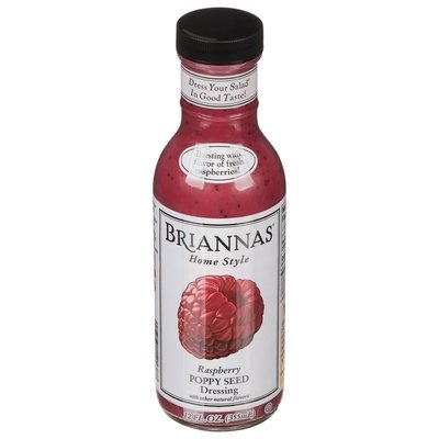 Briannas Rasp Ppysd Drsn 6/12 OZ [UNFI #36611]