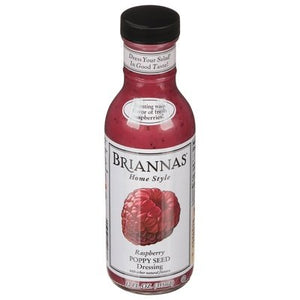 Briannas Rasp Ppysd Drsn 6/12 OZ [UNFI #36611]