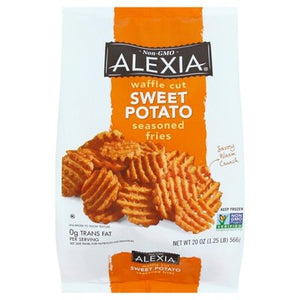 Alexia Fries Seasoned Sweet Potato Waffle Cut 12/20 OZ [UNFI #433615] [ebt]