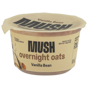 Mush Overnight Oats Vanilla Bean 8/5 OZ [UNFI #2590594] [ebt]