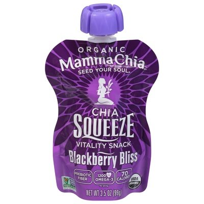 Mamma Chia Vitality Snack Organic Blackberry Bliss 16/3.5 OZ [UNFI #1231067] [ebt]