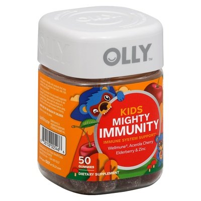 Olly Mighty Immunity Cherry Berry Kids Gummies 3/50 CT [UNFI #2999944] T