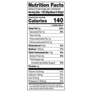 Kettle Brand Potato Chips Salt & Fresh Ground Pepper Krinkle Cut 12/7.5 OZ [UNFI #2895241] [ebt]