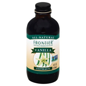 Frontier Nat Prod Co-Op Vanilla Extract All-Natural 1/4 OZ [UNFI #1528231] [ebt]