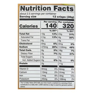 Hippie Snacks Avocado Crisps Sea Salt 8/2.5 OZ [UNFI #2481158] [ebt]