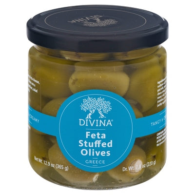 Divina Olives Feta Stuffed 6/7.8 oz [UNFI #0911529 ] [ebt]
