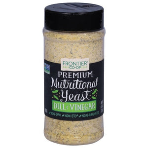 Frontier Dill & Vinegar Nutritional Yeast Premium 1/8.01 oz [UNFI-CARLISLE #2607513 ] [ebt]
