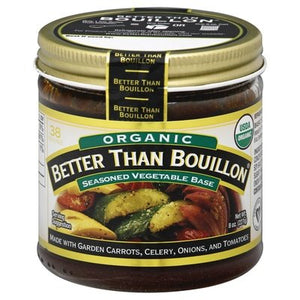 Better Than Bouillon Vegetable Base Organic Seasoned 6/8 OZ [UNFI #540518] [ebt]