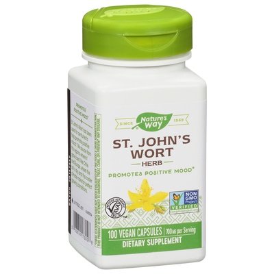 Natures Way St. Johns Wort Herb 700 Mg Capsules 1/100 CAP [UNFI #350686] [ebt]