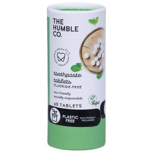 The Humble Co  Toothpaste Tablets Fluoride-Free 6/60 CT [UNFI #2814911] T