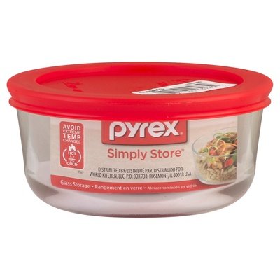 Pyrex Glass Storage 2 Cup 6CT [UNFI #2541159] T