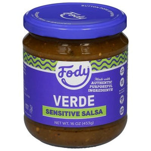 Fody Sensitive Salsa Verde 6/16 OZ [UNFI #2726446] [ebt]