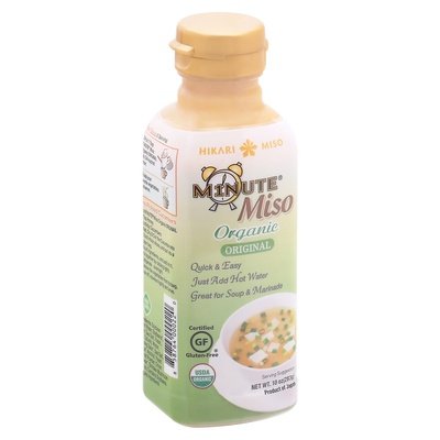 Hikari Minute Miso Organic Original 12/10 OZ [UNFI #260349] [ebt]
