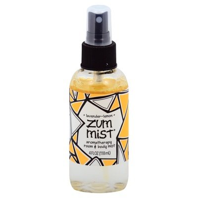 Zum Room & Body Mist Aromatherapy Lavender-Lemon 1/4 OZ [UNFI #2556074] T