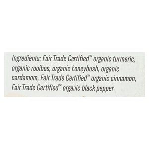 Numi Tea Herbal Teasan Organic Turmeric Amber Sun Tea Bags 6/15 BAG [UNFI #2788222] [ebt]
