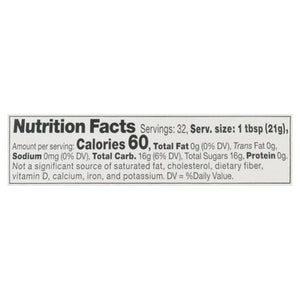 Madhava Amber Agave Organic 6/23.5 OZ [UNFI #1020395] [ebt] T