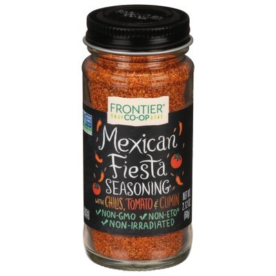 Frontier Nat Prod Co-Op Seasoning Mexican Fiesta 1/2.12 OZ [UNFI #439646] [ebt]