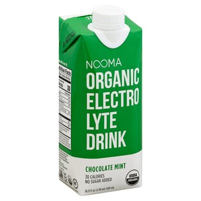 Nooma Electrolyte Drink Organic Chocolate Mint 12/16.9 OZ [UNFI #1964790] [ebt] T
